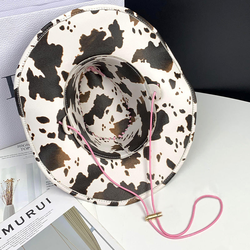 Casual Cow Stitch Cap