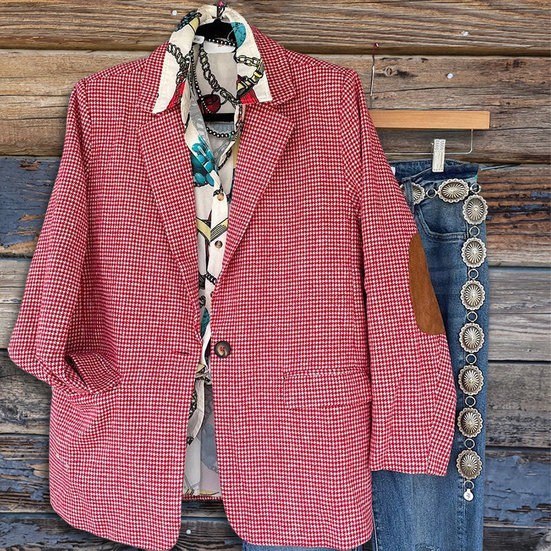 Classic Check Blazer