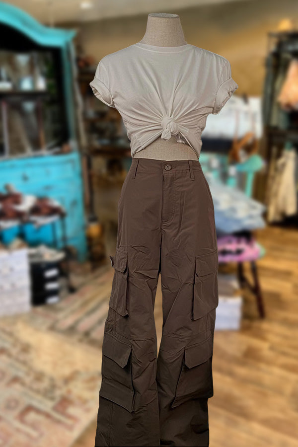 Casual Baggy Pocket Pants