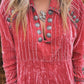 Cozy Pleated Velvet Top