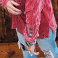 Cozy Pleated Velvet Top