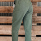 Casual Rhinestone Fringe Pants