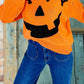 Pretty Halloween Pattern Sweater