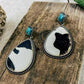 Cow Leopard Print Alloy Earrings